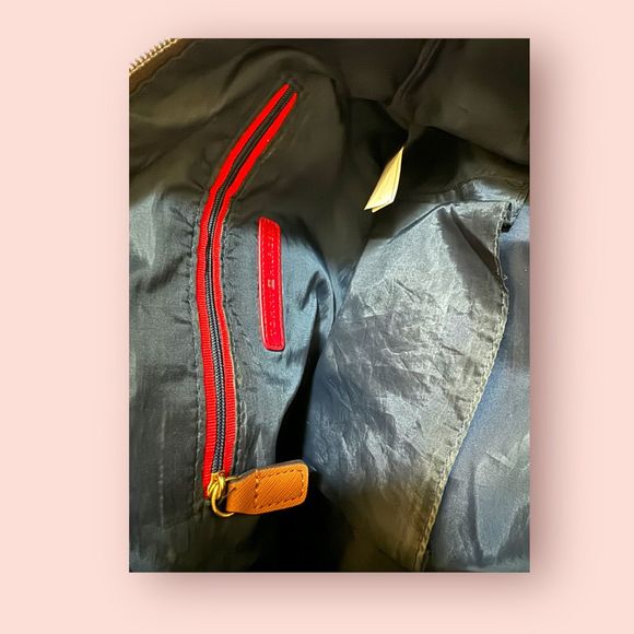 Tommy Hilfiger Brown Monogram Shoulder Bag - Picture 7 of 7